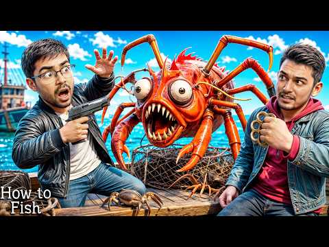 BALIQ TUTISHNING 100 XIL USULI! DUNYODAGI ENG KULGILI BALIQ OVI! (HOW TO FISH)