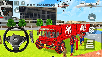  🤩 Indian Thift Auto🔥 Monster Spiderman vs Ben 🔟 Car Game Racing 3D 🐎 Lot’s of Police Car Showroom 🥳