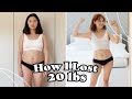 How I Lost 20lbs | simple tips to lose weight