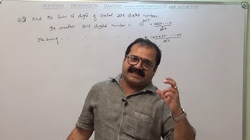 139.Sum of digits of the smallest 2018 digit number (Q3) - Code-139