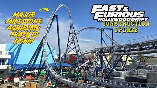 Universal Orlando Resort Fast & Furious: Hollywood Drift Roller Coaster Construction Update 8.3.26