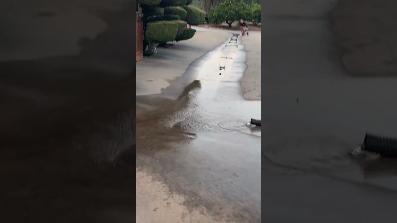 Testing out my new Water Ripper "Skip Biscuit" 