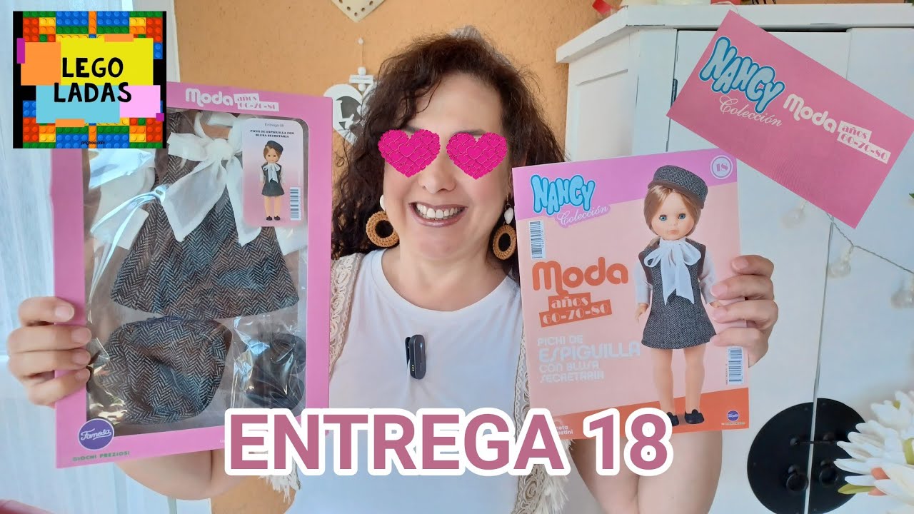 Colección NANCY moda años 60-70-80 de Planeta DeAgostini entrega 18 👗❤️