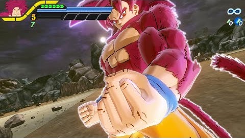 New Daima Goku Ssj4 in Dragon Ball Definitive Power Tenkaichi Tag Team DBZ TTT MOD PPSSPP ISO V3