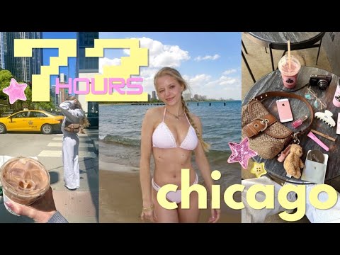 🚕⊹ ࣪ ˖ CHICAGO for 72 HRS - city life, cafes, shops, & eats🍕⋆˙⟡