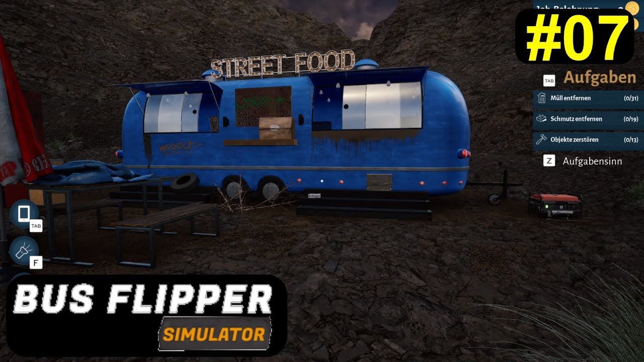 Bus Flipper: Renovator Simulator - ein Streetfood-Wagen #07