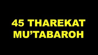 Tarekat Mu'tabarah | 45 Tarekat Mu'tabarah