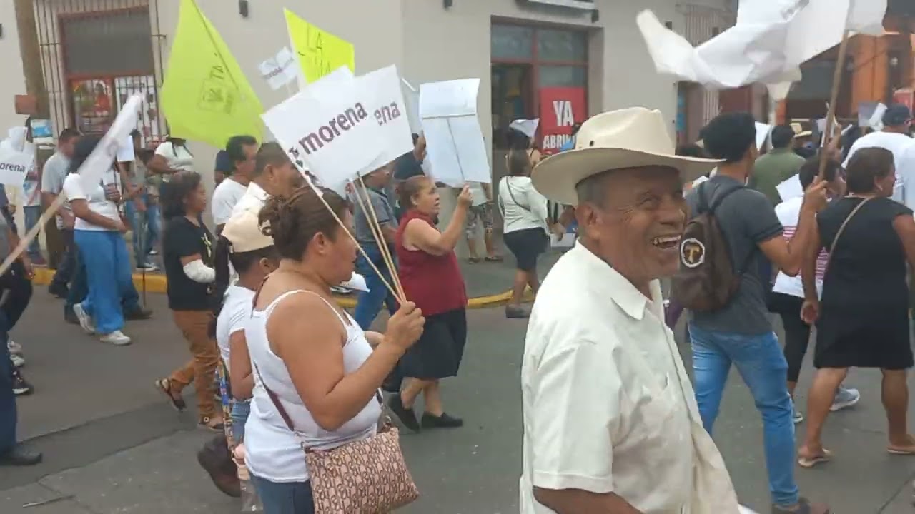 Cierre de campaña MORENA en Amatlán
