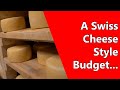 A Swiss Cheese Style Budget...