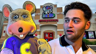 His First Time at Chuck E. Cheese Since Childhood