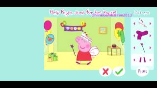 Peppa Pig Online Games Peppa Pig Dress Up Game screenshot 3