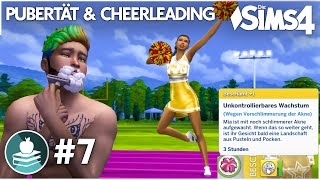 Pubertät mit Rasieren & Akne + Cheerleading | Die Sims 4 Highschool-Jahre Let's Play #7 (deutsch)