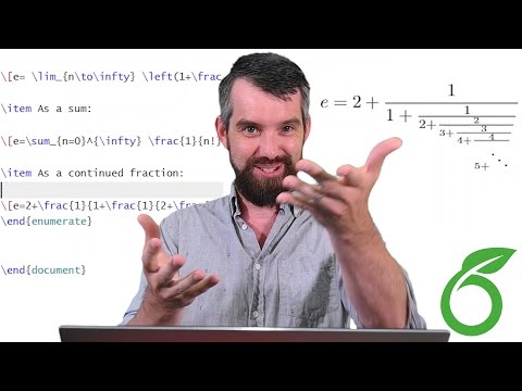 Video: LaTeX compiler yog dab tsi?