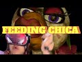 🐤🍕 FEEDING CHICA 🍕🐤