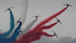 La Patrouille de France  Best Demonstration of the French Air Force Aerobatic Team!