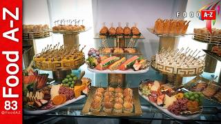 🥂 Wedding Appetizer Buffet Table #083 | catering food ideas | finger food ideas for party