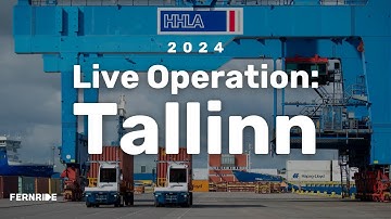 FERNRIDE and HHLA: Automated Horizontal Transport in Mixed Traffic