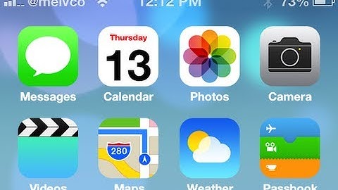 iOS 7 Winterboard Theme for iOS 6 iPhone & iPod Touch