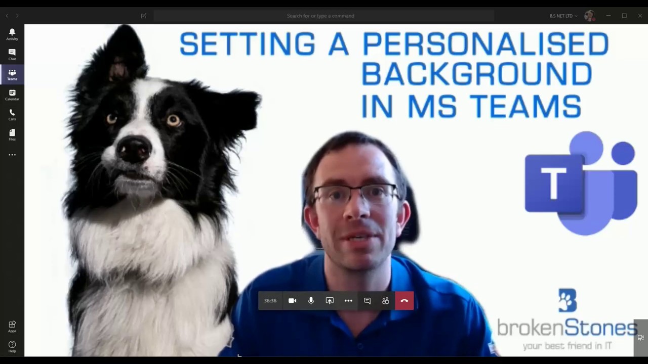 How to Set a Personalised Background in MS Teams - brokenStones