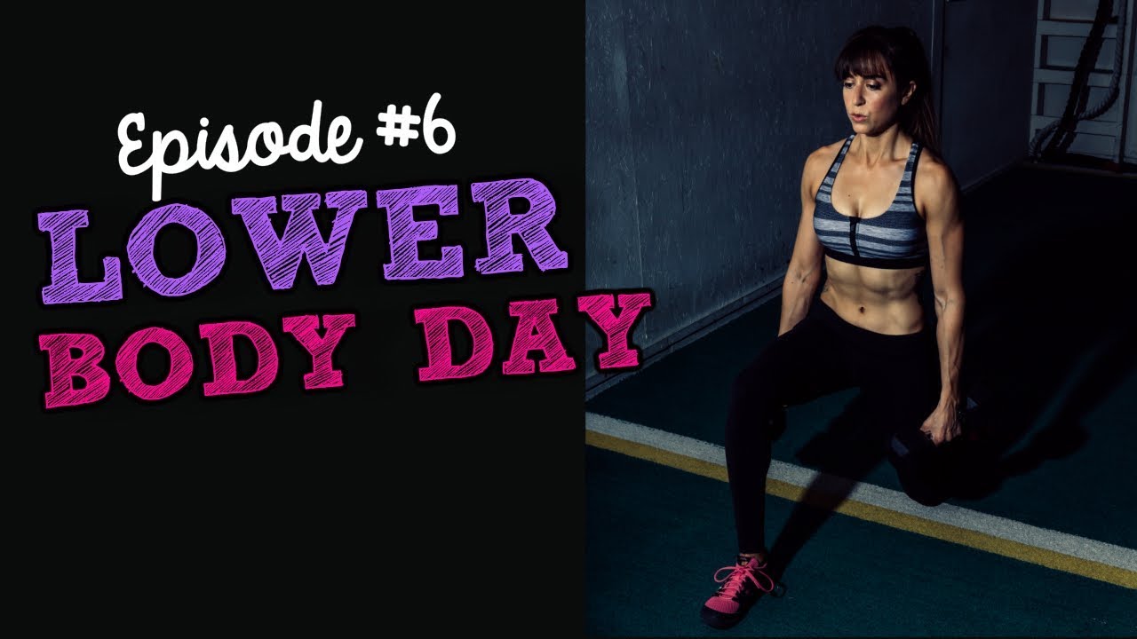 workouts traduccion Lower Body Day Workout - A Day in the life episode #6