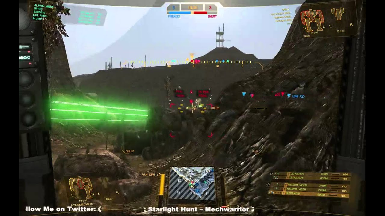 MechWarrior Online: Ilya Muromets, CTF-IM, In Action
