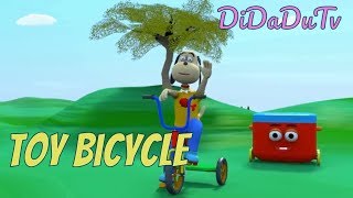 How to Build a Bicycle toys.  Odidi.tv free youtube channel for kids