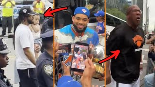 Jalen Brunson, Towns, Mike Brown & Knicks Have Arriving For Their NBA CHAMPIONSHIP PARADE 2026!