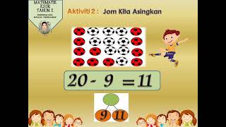 MATEMATIK KSSR TAHUN 2 PPKI KONSEP TOLAK