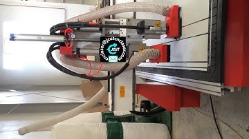 Two heads quick tool change JCUT-2040S cnc router for Aluminum composite panel  cutting