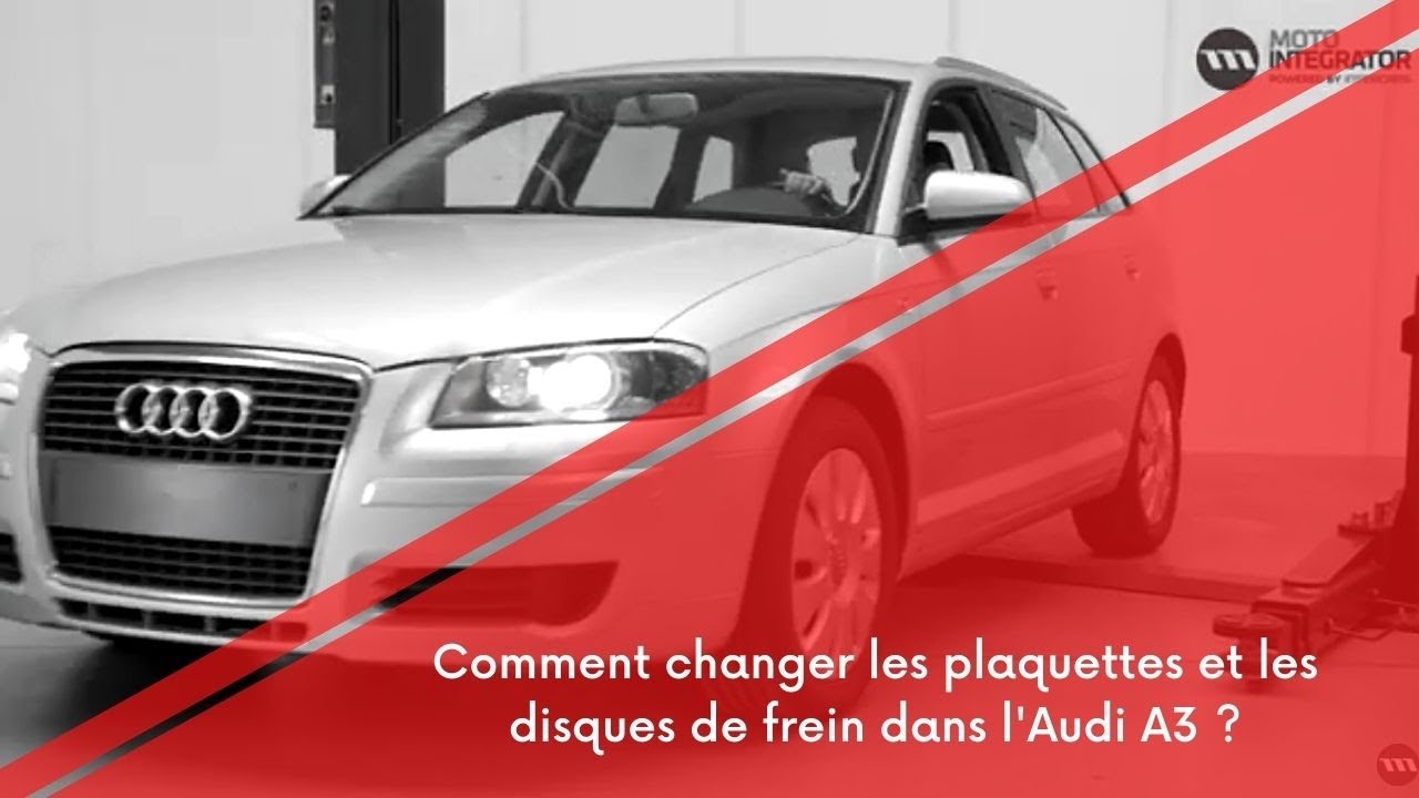 Comment remplacer plaquettes et les disques de frein dans l'Audi A3 ? -  YouTube