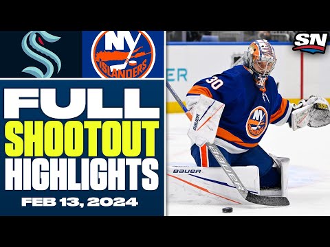 Seattle Kraken at New York Islanders | FULL Shootout Highlights - February 13, 2024