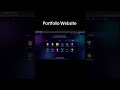 Portfolio Website #coding #programmer #programming #trend #trending #trendingshorts #css #html #java