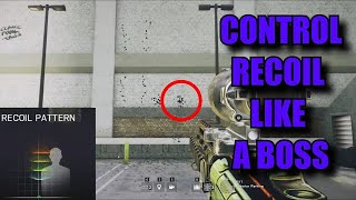How to control recoil on console | rainbow six siege