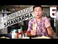 Authentic lebanese shawarma in la  dining on a dime