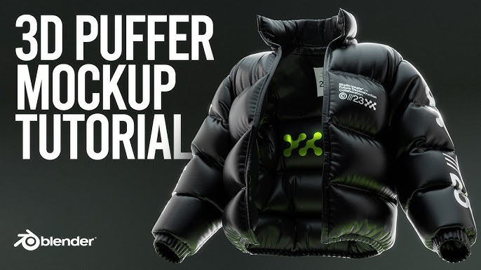 3D Digital Product Creation - Louis Vuitton's Puffer Jacket by