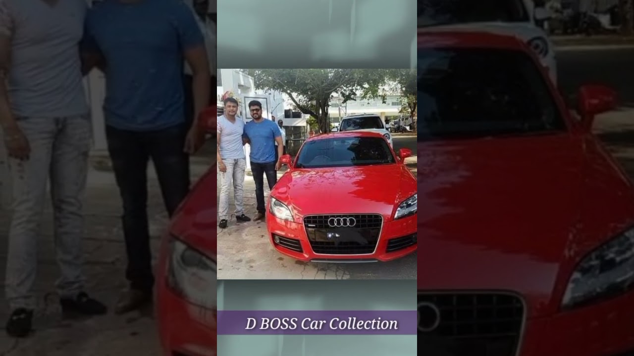 Challenging Star Darshan l D Boss Car Collection 