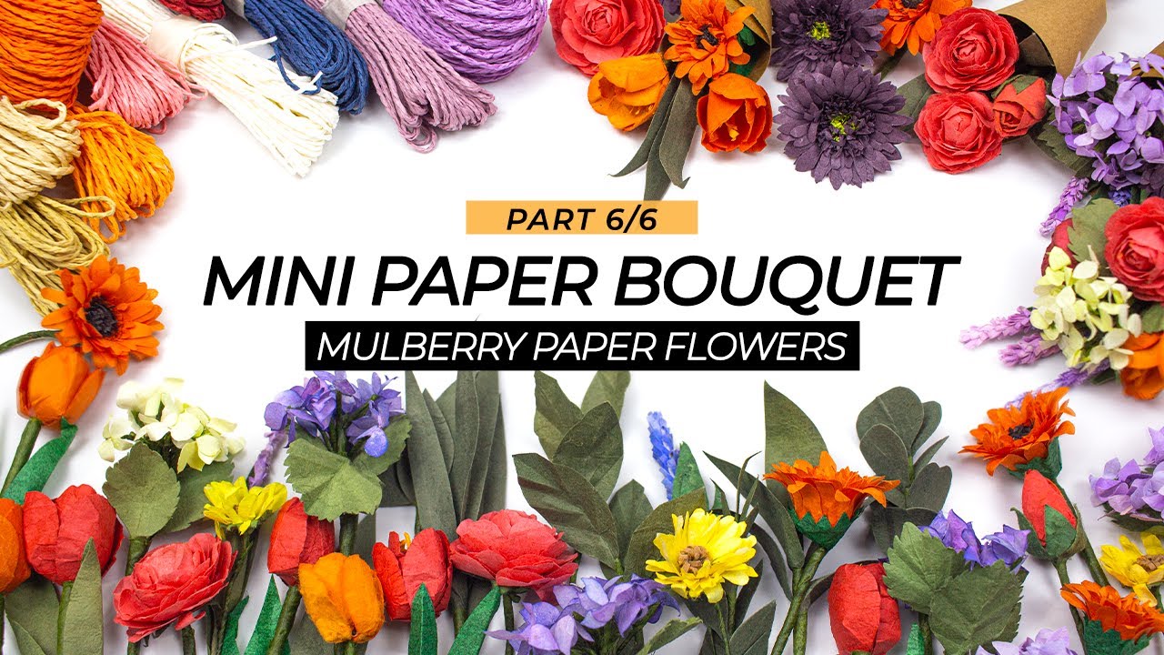 Petite Paper-Wrapped Bouquets Project