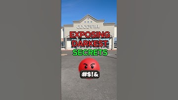 Goodwill thrift stores darkest secrets revealed! #thrifting #goodwill