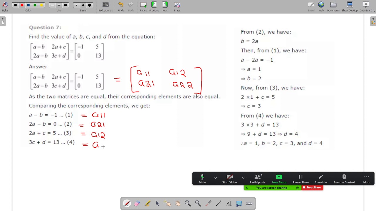 Exercise 3.1 | Question 7 - YouTube