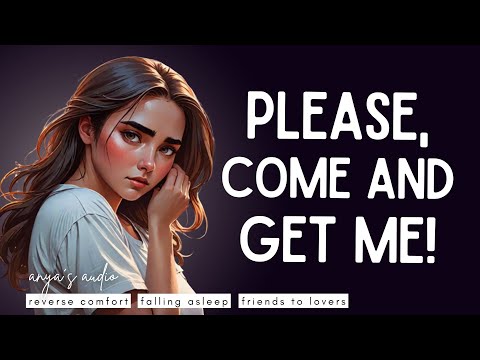 your crush is too scared to sleep alone [asmr roleplay] [f2l] [sleep aid]