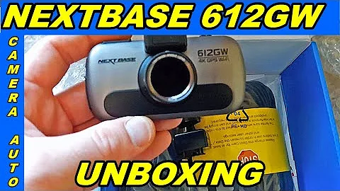 Camera video auto profesionala de bord NextBase 612GW Elite 4K Wifi Unboxing dash cam