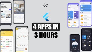 The Unlimited Flutter App UI's Speed Code For Beginners!
