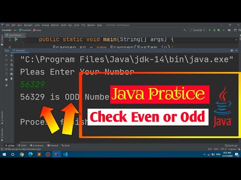 How to check given number is Even or Odd in Java Project/ Pratice Set