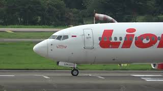Gemuruh Suara Pesawat Boeing 737 dari dekat saat take off di bandara Soekarno-Hatta Jakarta 2021