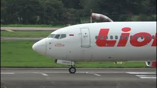 Gemuruh Suara Pesawat Boeing 737 dari dekat saat take off di bandara Soekarno-Hatta Jakarta 2021