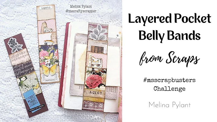 MAKING LAYERED POCKET BELLY BANDS FROM SCRAPS | #m...