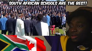 SOUTH AFRICAN SCHOOL WAR CRIES REACTION!. I started crying😭 #reaction #amapiano #southafrica #school