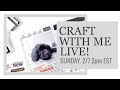 🔴 Live Craft With Me 2021 | Traveler’s Notebook