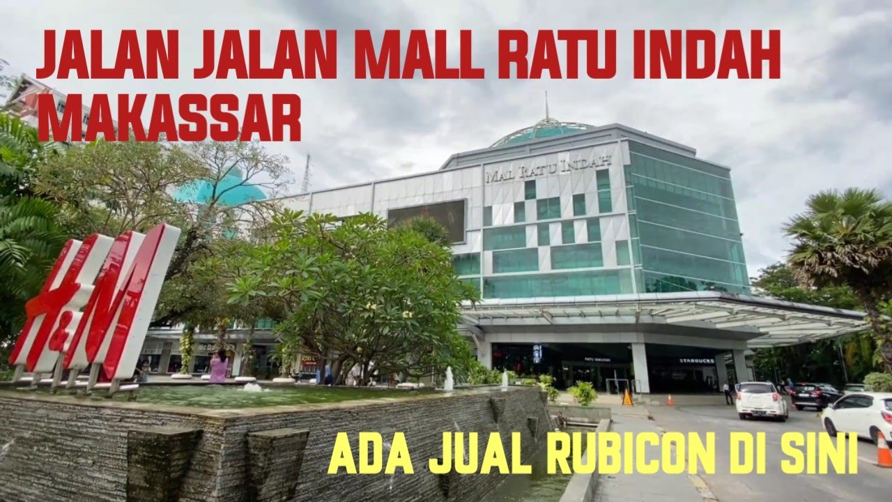Mall Ratu indah Makassar Ada showroom mobil dalam mall ini