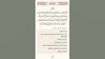 السراج في بيان غريب القران سورة الفجر تلاوة الشيخ سعد الغامدي